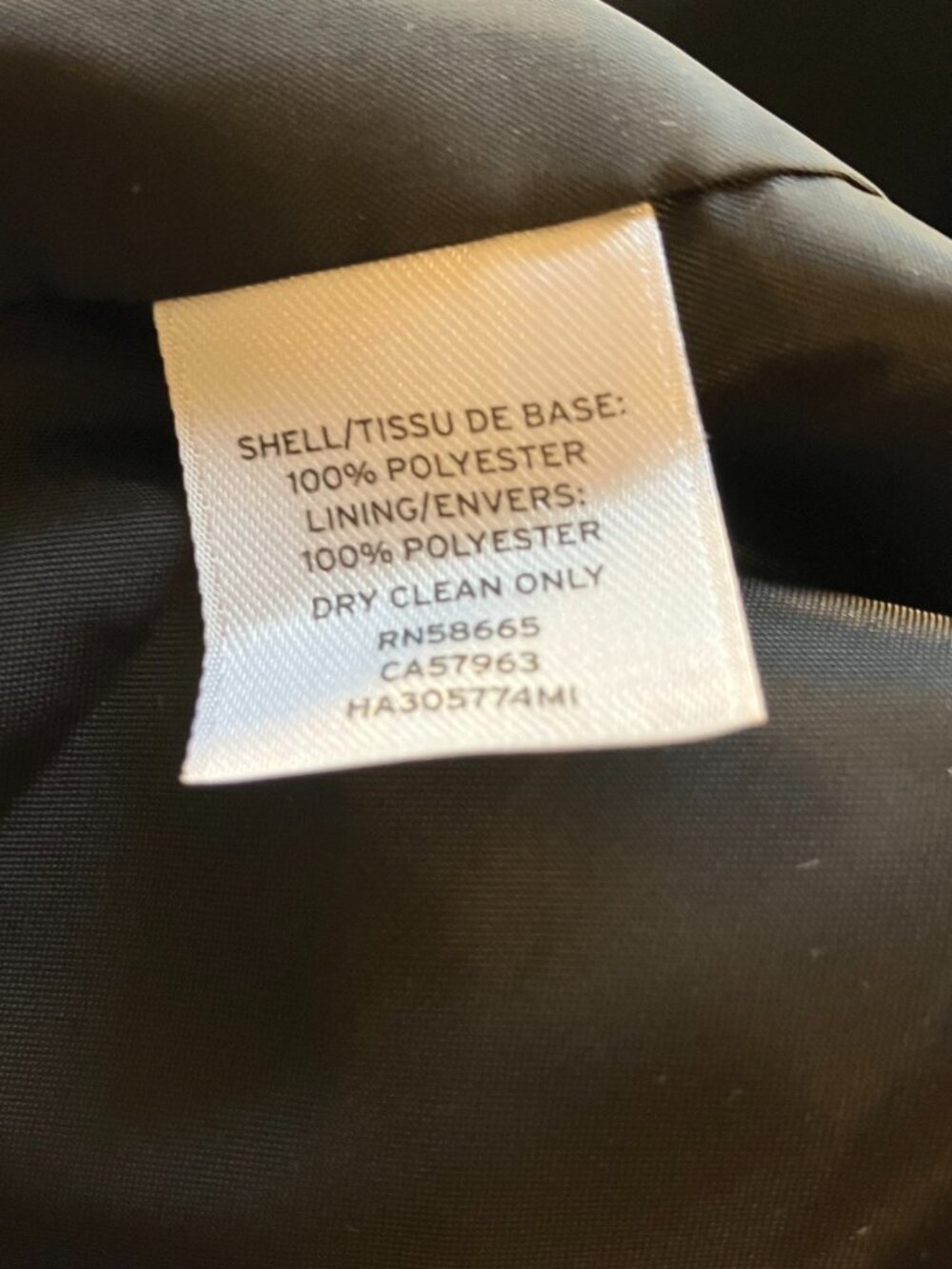 Halogen Chic Black Jacket with Zipper Details Size XL - Picture 4 of 6